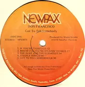 LP - Don Francisco - Got To Tell Somebody