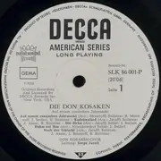 LP - Don Kosaken Chor Serge Jaroff , Serge Jaroff - Auf Einem Russischen Jahrmarkt