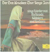 LP - Don Kosaken Chor Serge Jaroff - singt Lieder von Rußlands Wäldern und Strömen
