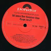 LP - Don Kosaken Chor Serge Jaroff - 50 Jahre Don Kosaken Chor Serge Jaroff