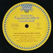 10'' - Don Kosaken Chor Serge Jaroff - Das Leben Für Den Zaren - Mono / Tulip Rim