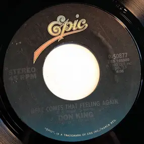 Don King - Here Comes That Feeling Again / My Happiness Is You