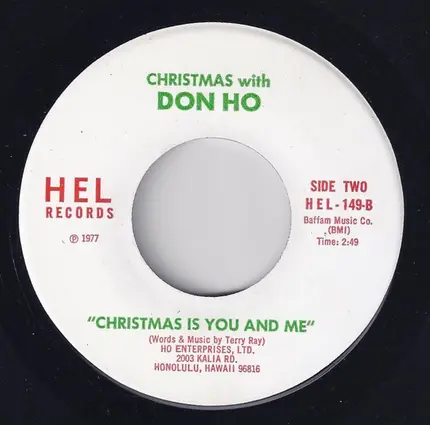 Don Ho - Christmas Is For Everyone