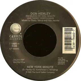 Don Henley - New York Minute