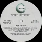 LP - Don Henley - Drivin' With Your Eyes Closed