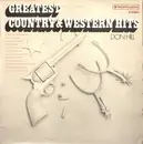 LP - Don Hill - Greatest Country & Western Hits