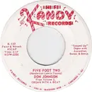 7inch Vinyl Single - Don Johnson - Five Foot Two / Sweet Georgia Brown