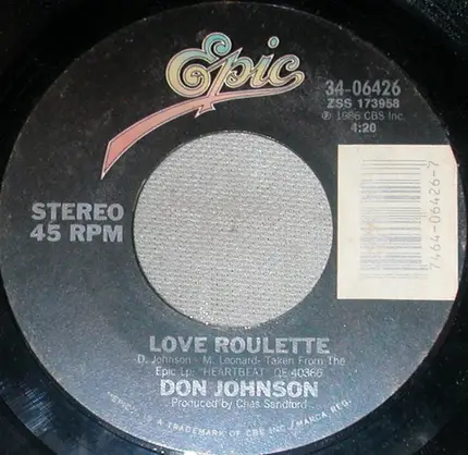 Don Johnson - Heartache Away