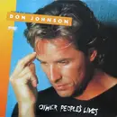 12inch Vinyl Single - Don Johnson - Other People's Lives