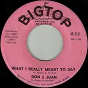 Don & Juan - What I Really Meant To Say