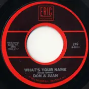 Don - What's Your Name / Lavender Blue