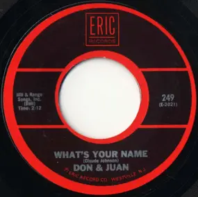 Don - What's Your Name / Lavender Blue