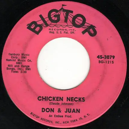 Don & Juan - What's Your Name / Chicken Necks