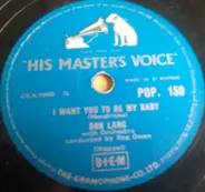 Don Lang - Four Brothers / I Want You To Be My Baby