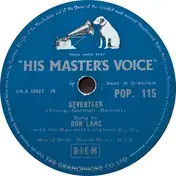 Don Lang - Cloudburst / Seventeen