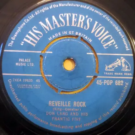 Don Lang And His Frantic Five - Reveille Rock
