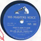 Don Lang and his frantic five - White Silver Sands / Again 'N' Again 'N' Again