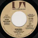 7inch Vinyl Single - Don McLean - Dreidel