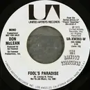 7inch Vinyl Single - Don McLean - Fool's Paradise