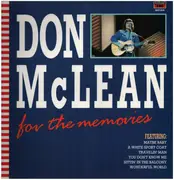 LP - Don McLean - For The Memories