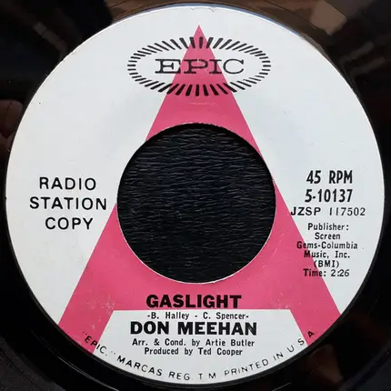Don Meehan - Gaslight / All I Want Is What's Real