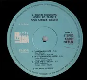 LP - Don Menza With Chuck Findley , Bill Reichenbach , Frank Strazzeri , Frank De La Rosa , John Dentz - Horn Of Plenty