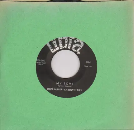 Don Miller/ Carolyn Day - Fuss Over Me Baby