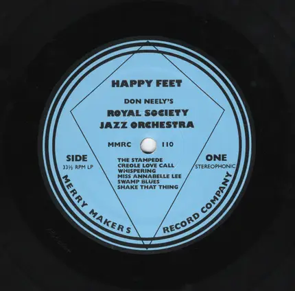 Don Neely's Royal Society Jazz Orchestra - Happy Feet