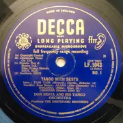 10'' - Don Sesta And His Orchestra Featuring The Destafano Brothers - Tango With Sesta