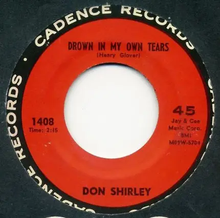 Don Shirley - Drown In My Own Tears / The Lonesome Road