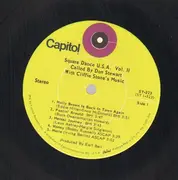 LP - Don Stewart With Cliffie Stone's Square Dance Orchestra - Square Dance U.S.A. Vol. 2