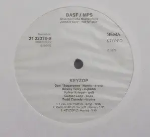 Don 'Sugarcane' Harris - Keyzop
