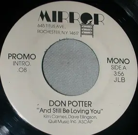Don Potter - And Still Be Loving You / Gray Haired Young Man