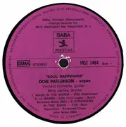 LP - Don Patterson - Soul Happening!