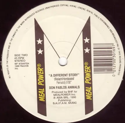 Don Pablo's Animals - Long Train Rappin / A Different Story