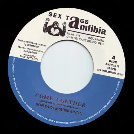 Don Papa & Submarine / Kambo Super Sound - Come 2 Gether / Moss Dub Massive