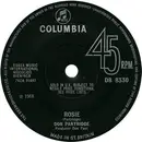7inch Vinyl Single - Don Partridge - Rosie - 4 Prong Centre