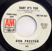 Don Preston - Baby It's You