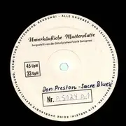 LP - Don Preston - Sacre Blues - Test pressing