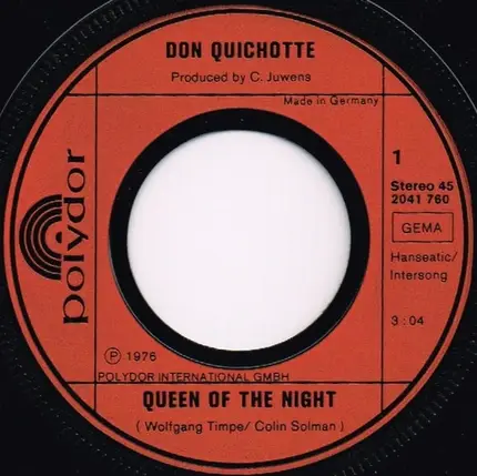 Don Quichotte - Queen Of The Night