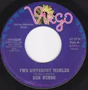 7inch Vinyl Single - Don Rondo - Two Different Worlds / White Silver Sands