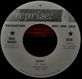 Don Randi - Sunny / Somewhere My Love (Laura's Theme)