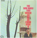 LP - Don Randi Trio - Where Do We Go From Here? - INSERT