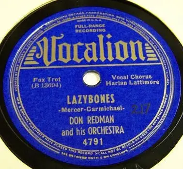 Don Redman And His Orchestra - Doin' What I Please / Lazybones