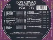 CD - Don Redman And His Orchestra - 1931-1933