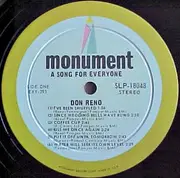 LP - Don Reno - A Song For Everyone