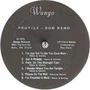 LP - Don Reno - Profile