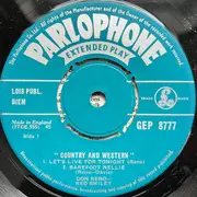 7inch Vinyl Single - Don Reno And Red Smiley - Country And Western