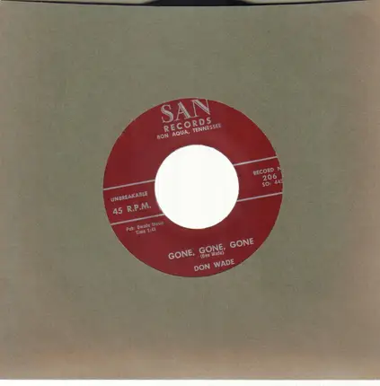 Don Wade - Gone Gone Gone