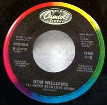 Don Williams - I'll Never Be In Love Again